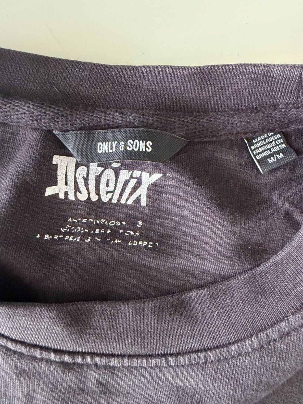 Asterix "OH!" Graphic Sweatshirt by Only & Sons - Picture 3 of 10